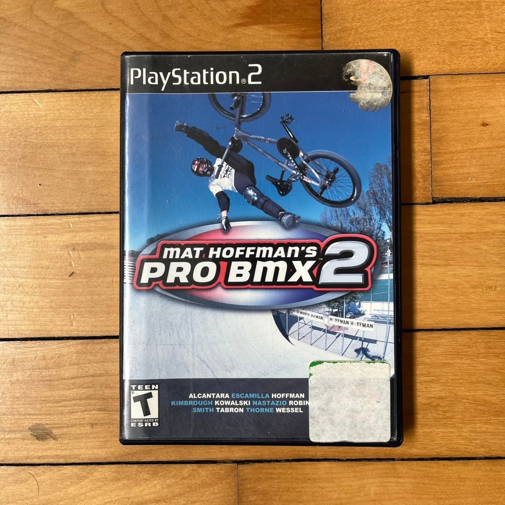 Mat Hoffman's Pro BMX 2 Sony PlayStation 2 PS2 Game Activision 2002 SLUS-20335